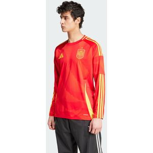 Spain 24 Long Sleeve Home Jersey