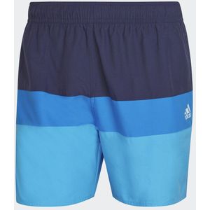 Short-Length Colorblock Swim Shorts