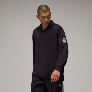 Y-3 Real Madrid Travel Long Sleeve Polo Shirt