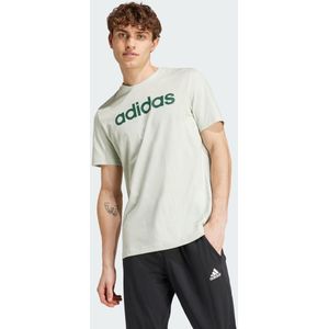 Essentials Single Jersey Linear Embroidered Logo Tee