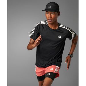 Own the Run 3-Stripes Tee