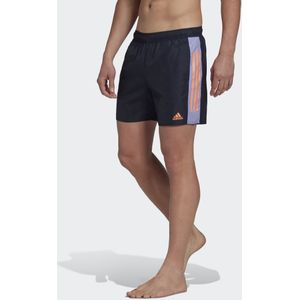 Short Length Colorblock 3-Stripes Swim Shorts