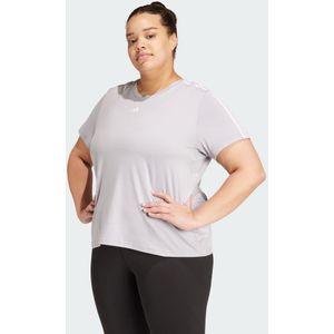 AEROREADY Train Essentials 3-Stripes Tee (Plus Size)