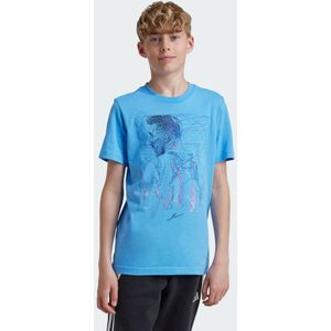 Messi Football Graphic Tee Kids