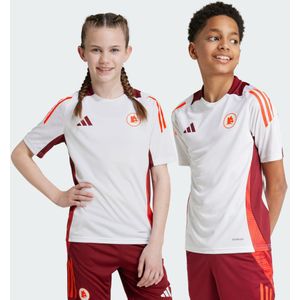 adidas Performance AS Roma Tiro Competition Training Voetbalshirt Kids - Kinderen - Wit- 128