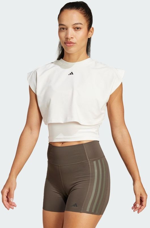 Power Boxy French Terry 3-Stripes Tank Top