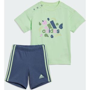 Essentials Allover Print Tee Set Kids