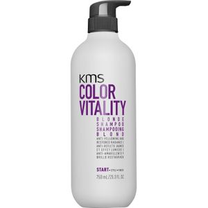 KMS CV BLONDE SHAMPOO 750ML - Normale shampoo vrouwen - Voor Alle haartypes