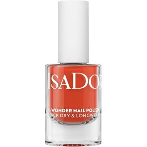 IsaDora - Wonder Nail Polish - Nagellak - 169 Fire Orange - Sneldrogend en Langhoudend
