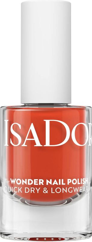 IsaDora - Wonder Nail Polish - Nagellak - 169 Fire Orange - Sneldrogend en Langhoudend