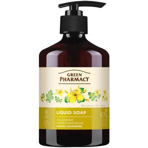 Green Pharmacy Liquid Soap Celandine Linden Blossom 60 ml