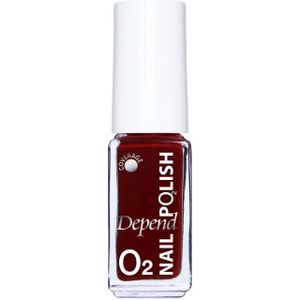 Depend Cosmetic | O2 Nail Polish | Nagellak | donker rood | nr.534 | 5ml