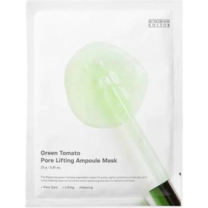 Sungboon Editor Green Tomato Pore Lifting Ampoule Mask 1 st