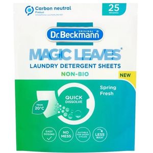 Dr. Beckmann Magic Laat Niet-Bio Wasmiddel Achter 25 st