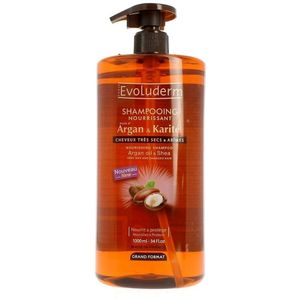 Evoluderm Argan Oil & Shea Shampoo 1000 ml