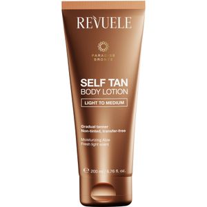 Revuele Self Tan Body Lotion Light To Medium 200 ml