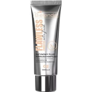 Bielenda Flawless Foundation Satin Correcting and Adapting Fluid 02 Vanilla 30 g