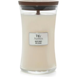 WoodWick Large Hourglass White Honey 609 g