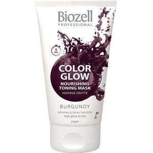 Biozell Color Glow Nourishing Toning Mask Burgundy 150 ml