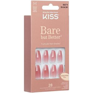 KISS Bare But Better Nails Nude Nude BN04C 28 st