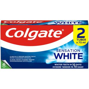 Colgate Tandpasta Sensatie Wit 2 x 75 ml