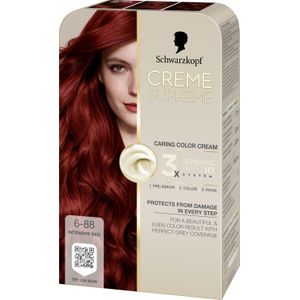 Schwarzkopf Creme Supreme 6-88 Intensive Red 1 st