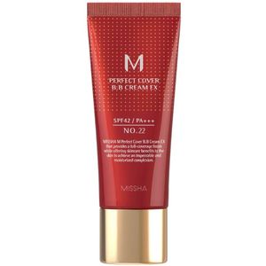 Missha - M Perfect Cover - BB Cream - Cool Sand Nr. 22 - 20 ml