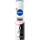 NIVEA - Black & White Original - Deospray - 150 ml - Onzichtbare Zwart & Wit