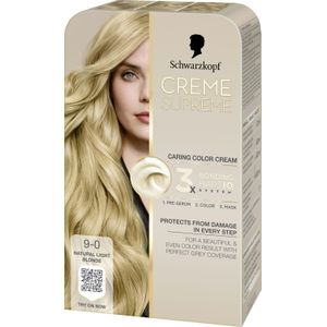 Schwarzkopf Creme Supreme 9-0 Natural Light Blonde 1 st