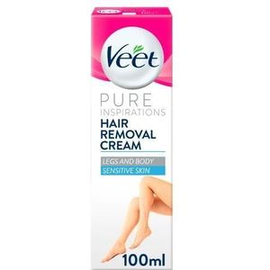 Veet Pure Hair Removal Cream Sensitive Skin 100 ml