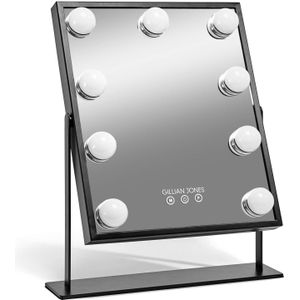 Make-up Spiegel - Zwart - LED Verlichting - Dimbaar