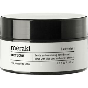 Meraki - Body Scrub Silky Mist - 200 ml - Grijs