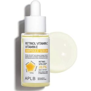 APLB Retinol Vitamin C Vitamin E Ampoule Serum 40 ml