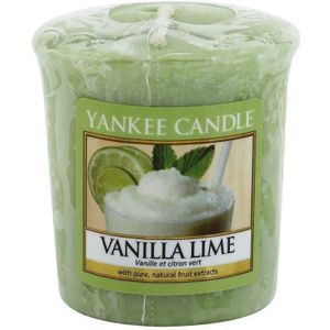 Yankee Candle - Vanilla Lime Candle ( vanilka s limetkou ) - Aromatická votivní svíčka