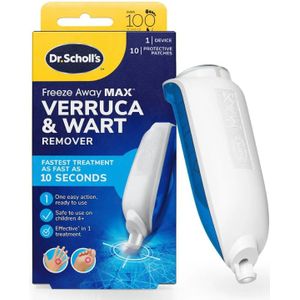 Scholl - Freezeaway Max Wart & Verruca - Wrattenmiddel - 1 stuk + 10 applicators