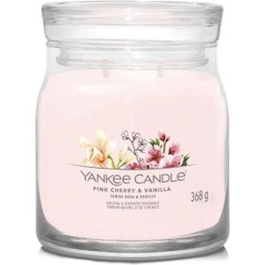 Yankee Candle - Pink Cherry & Vanilla Signature Medium Jar