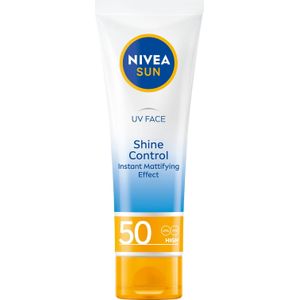 NIVEA SUN UV Face Shine Control Cream SPF 50 - Zonnebescherming - 50 ml