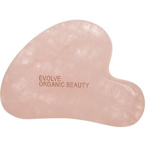 Evolve Organic Beauty - Rose Quartz Gua Sha - 1 Stuk