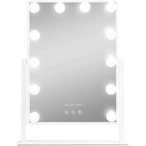 Gillian Jones - LED Light Hollywood Mirror - Wit - Groot - 12 LED Lampjes