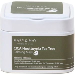 Mary & May Cica Houttuynia Tea Tree Claming Mask 30 st