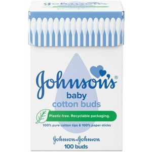 Johnson's - Baby Katoenen Wattenstaafjes - 100 stuks