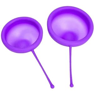 HeartCup Menstrual Cup Disc Bundle Purple 2 st