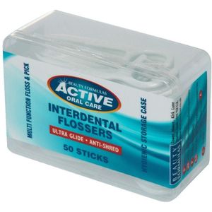 Active Oral Care Interdental Flossers 50 st