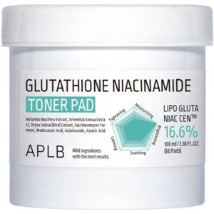 APLB Glutathione Niacinamide Toner Pad 60 st