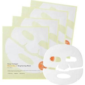 Sungboon Editor Deep Collagen Niacin Vita C Brightening Mask 4 st
