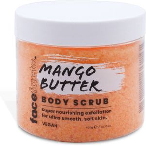 Face Facts - Mango Butter Body Scrub - 400 g - Scrub - Hydraterend