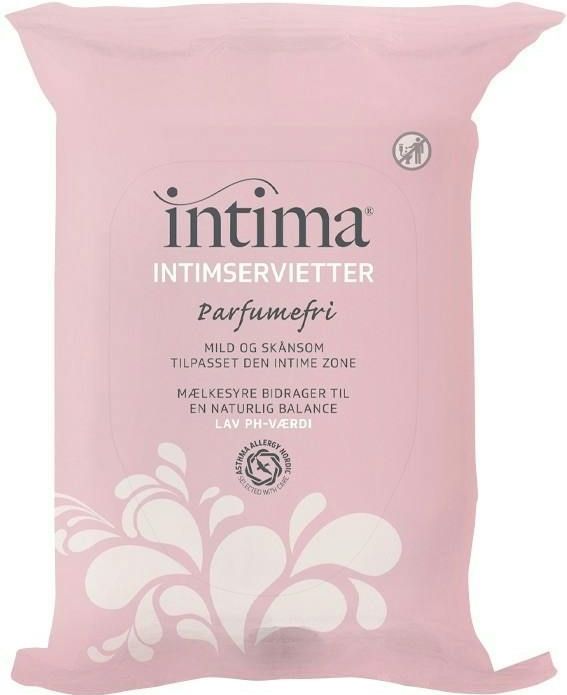 Intima - Intimservetten - 10 Stuks - Zacht voor de Huid - Dermatologisch Getest