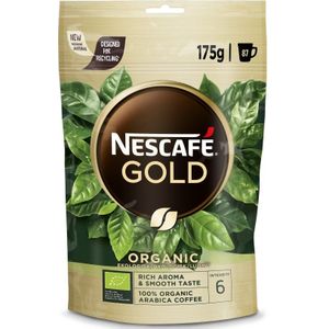 Nescafe Gold Organic Navulling 175 g