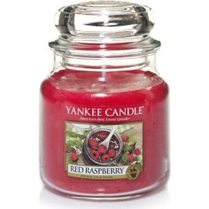 Yankee Candle Medium Jar Geurkaars - Red Raspberry