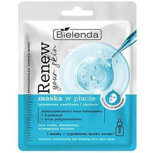 Bielenda - Renew Your Skin - Gezichtsmasker - Hydratatie - Kalmerend